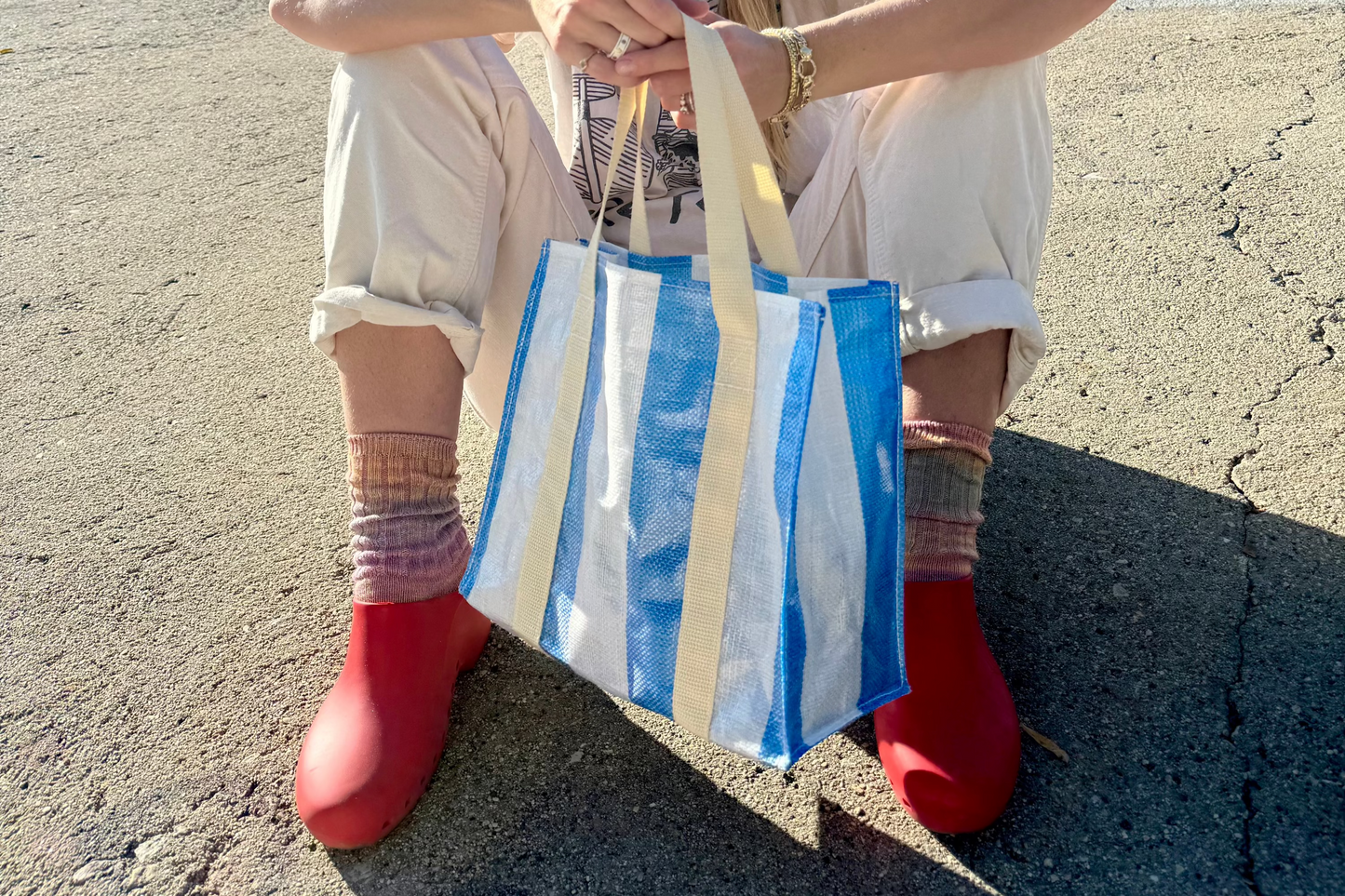 "Carry On" Rice Bag Tote