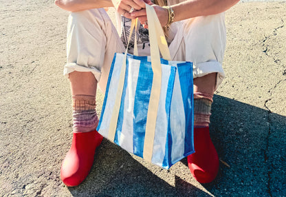 "Carry On" Rice Bag Tote