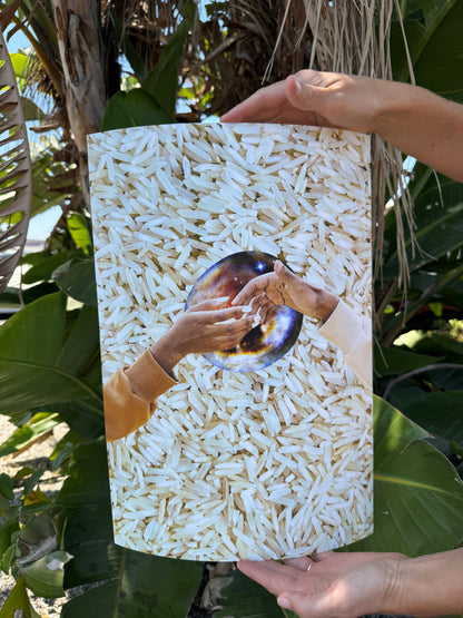 Rice-giclee print