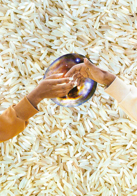 Rice-giclee print