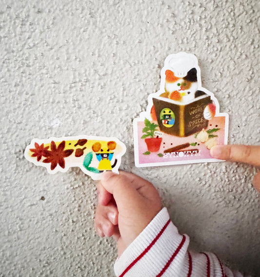 "World of Spices" sticker pack